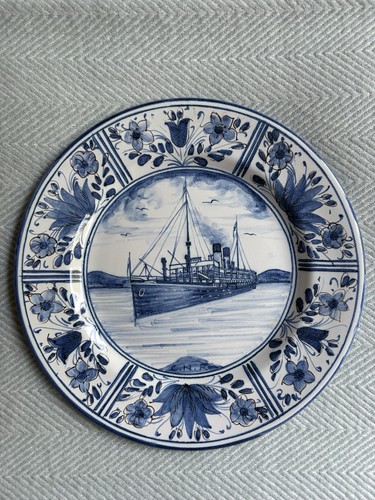 Vintage italian ceramic naval - italian,