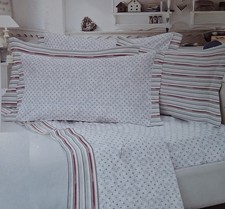Lenzuola flanella 1 piazza e mezza Set letto invernale Cogal Chamonix 2196