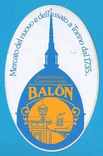 Balon Mercatino Torino adesivo