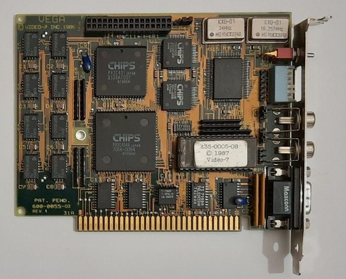 Video vega bit isa ega - isa,