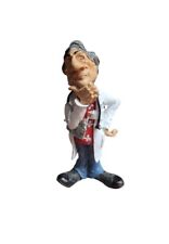 1 STATUETTA MEDICO DOTTORE RESINA 14CM CIRCA PASTORI PRESEPE CRIB