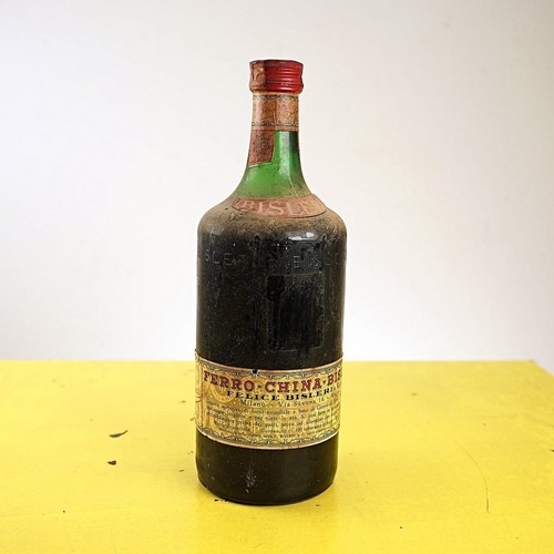 Bottiglia liquore ferro china - liquore,