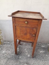 COMODINO DIRETTORIO ANTICO PRIMI '800 EMILIA - NOCE MASSELLO - POCO RESTAURO