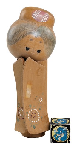 Bambola creativa kokeshi - bambola,