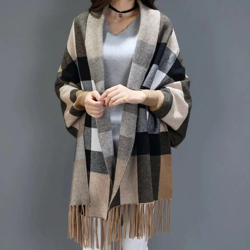 Sciarpa donna calda oversize