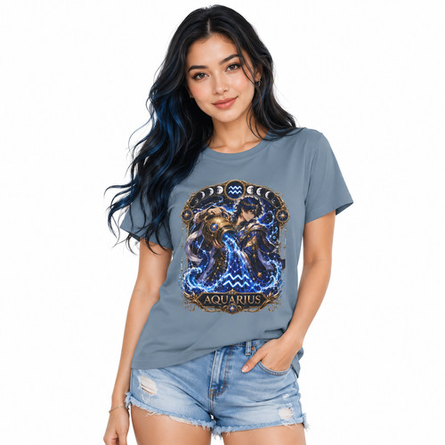 Shirt acquario zodiaco anime - acquario,