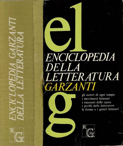 Enciclopedia garzanti della - enciclopedia,