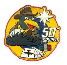 PATCH - AERONAUTICA MILITARE ITALIANA - C-130 50 GRUPPO -AERONAUTICA MILITARE - PVC alta qualità