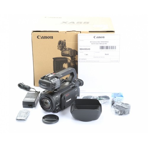 Canon 4k videocamera - 55,