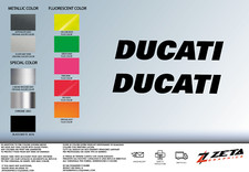 2 Adesivi Serbatoio Ducati