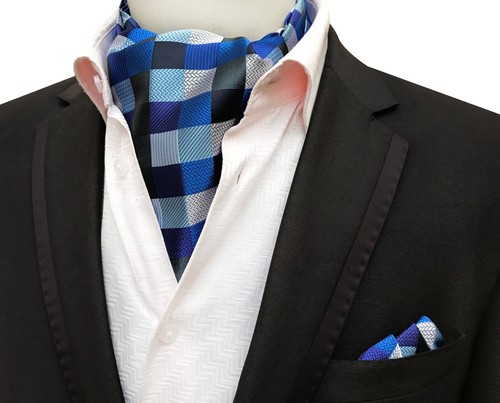 Cravatta uomo classica ascot - uomo,