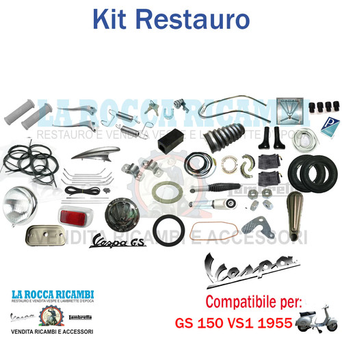 Kit restauro vespa 150 - gs,