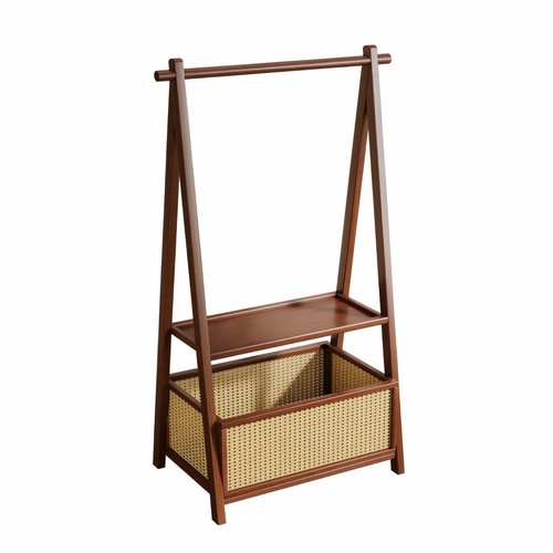 Stand appendiabiti con ripiano - con,