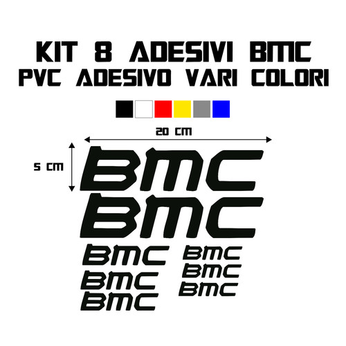 Adesivi bmc decals sticker - bmc,