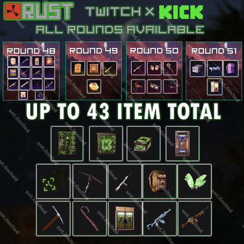 Ruggine gocce kick twitch - &,