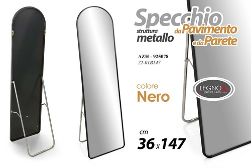 Specchio pavimento specchiera - specchio,
