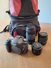 Set Canon EOS 50D, 3 obiettivi, Battery Grip, Zaino e Flash Speedlite 