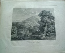 VEDUTA DI ALATRI: Incisione