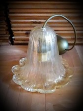 LAMPADARIO Piccolo-Sospensione Vetro MURANO ORO