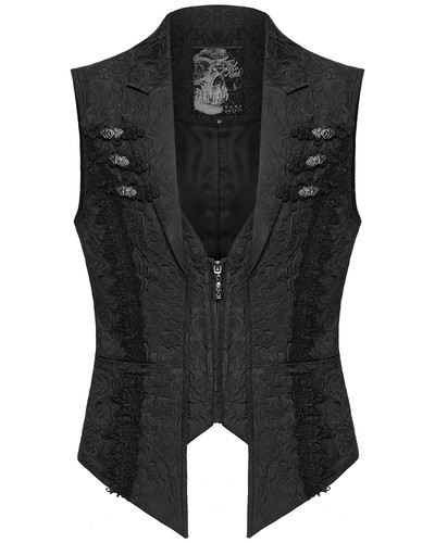Punk rave gilet - punk, pizzo
