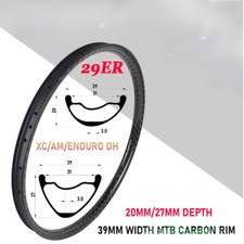 Cerchi mountain bike 29er XC