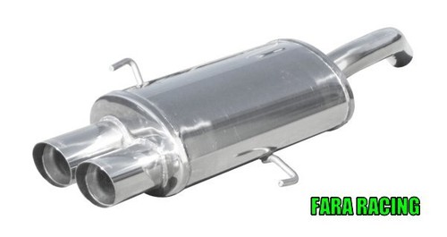 Scarico finale 2x80 - scarico,