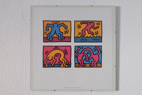 Keith haring pop - haring, quad