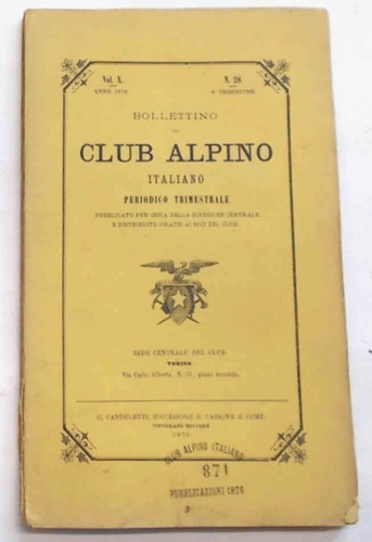 Bollettino del club - del,