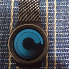 Orologio Ziiiro Mercury uomo unico con quadrante a spirale Germania quasi nuovo