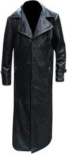 Cappotto lungo nero buffy - lungo,
