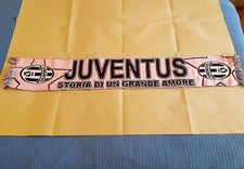 Sciarpa calcio JUVENTUS Storia di un grande amore ( Rosa )