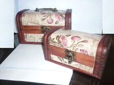 PAIR OF COLONIAL TRUNK CHEST