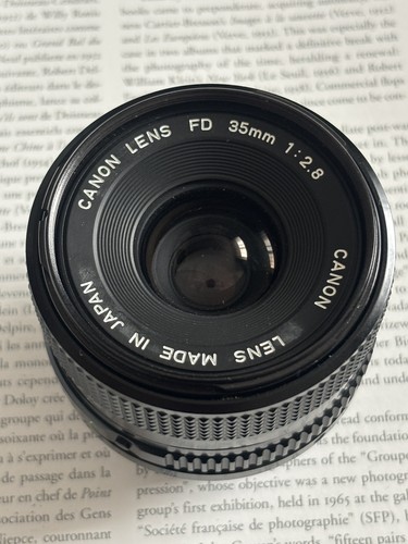 Objectif canon 35mm 8 - 35mm,