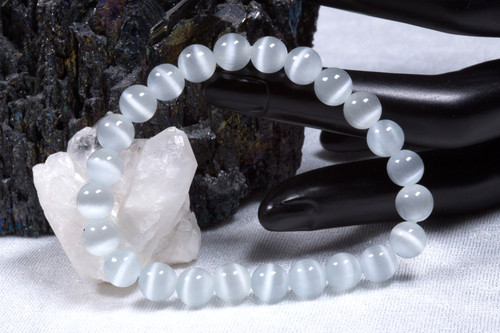 Bracciale vetro occhio di - in,