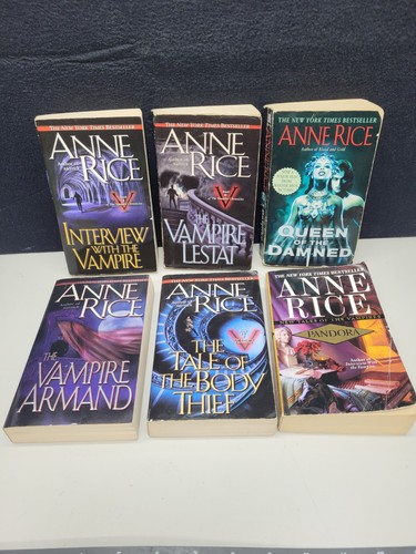 Lot anne rice books - of,
