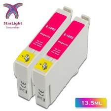 2 cartucce inchiostro magenta T1003 adatte per Epson Stylus Office B1100 B40W BX310FN