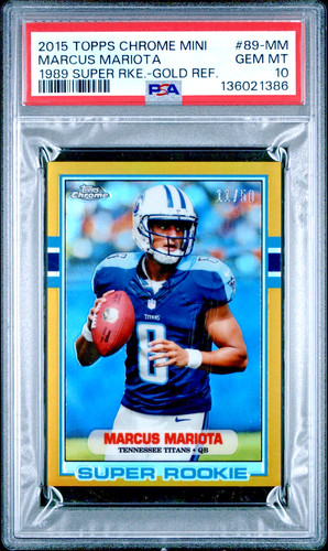 2015 topps chrome - topps, 1989