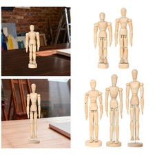 Manichino in legno per