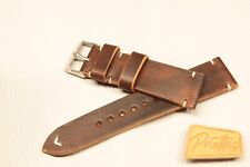 20mm Handmade brown Leather