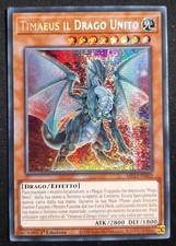 TIMAEUS IL DRAGO UNITO Rara Segreta Prismatica in Italiano MP23-IT003 YUGIOH