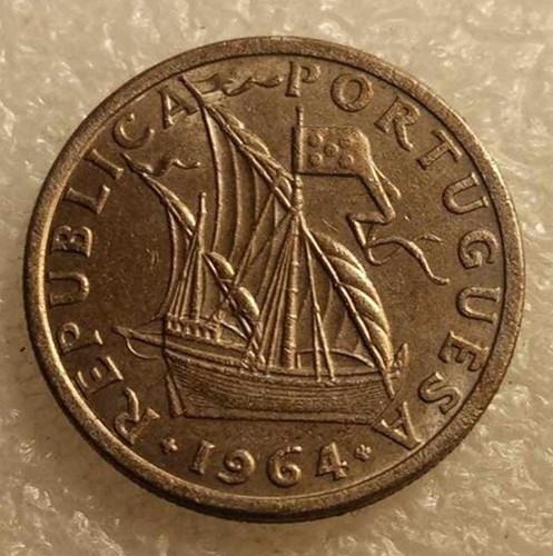Moneta portoghese escudo - moneta,