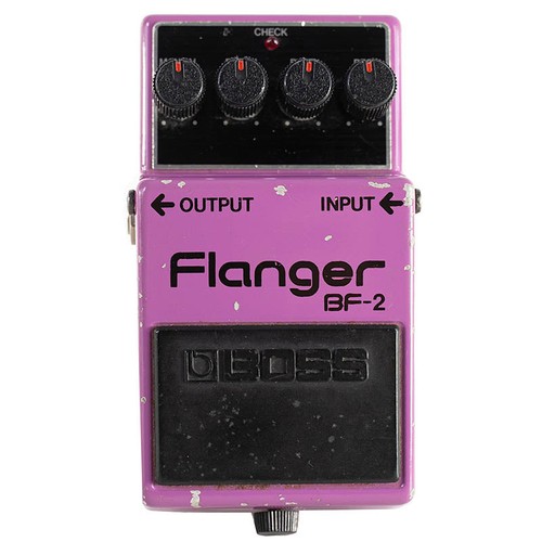 Boss flanger etichetta - boss,