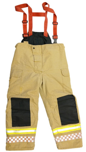 Firemans trousers brown rescue - trousers,