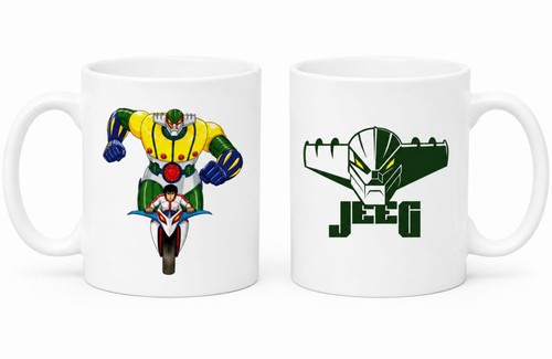 Jeeg robot acciaio tazza - robot, d'acciaio