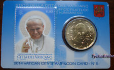 STAMP COIN CARD 50 cent 2014