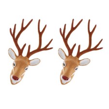 2 Pezzi Realistici Testa Di