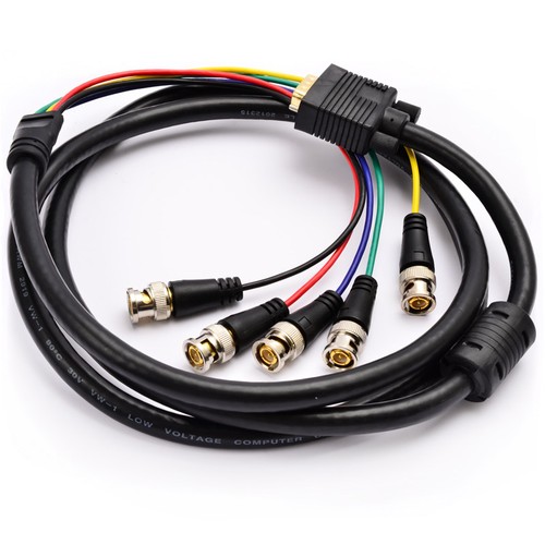 Cavo bnc vga rgb - bnc, a