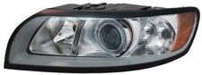Faro proiettore anteriore sinistro per volvo s40 ii ms h7 / h9 volvo v50 motore lwr grigio