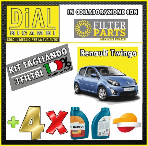 Kit tagliando filtri 3pz - kit,