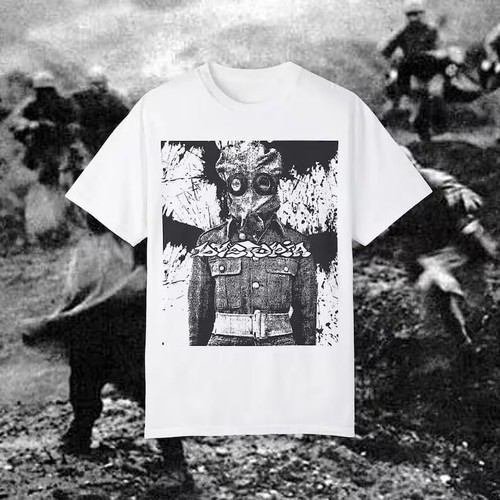 Shirt lati distopia crosta - t-shirt,